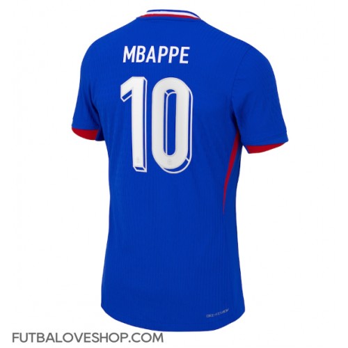 Dres Francúzsko Kylian Mbappe #10 Domáci ME 2024 Krátky Rukáv